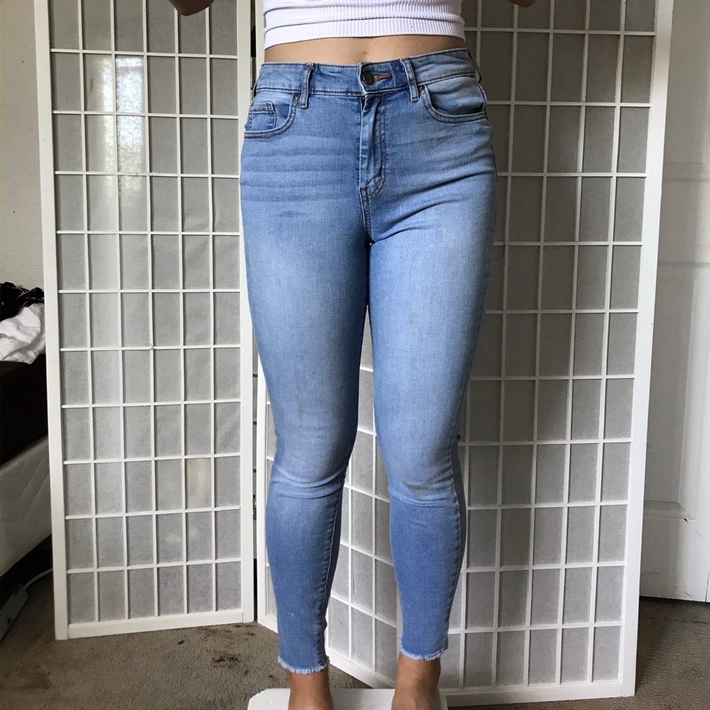 Blue Skinny Jeans